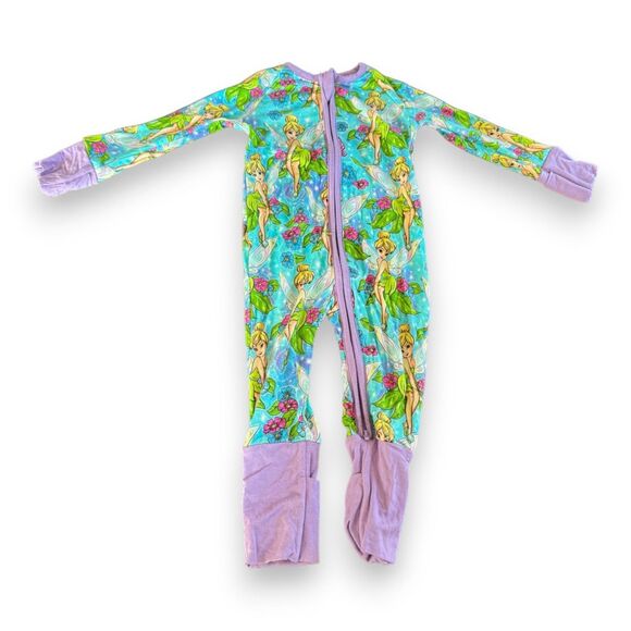 Showstoppers Other - Showstoppers Tinkerbell "Pixie Dust" Bamboo Convertible Romper 6-12 Months